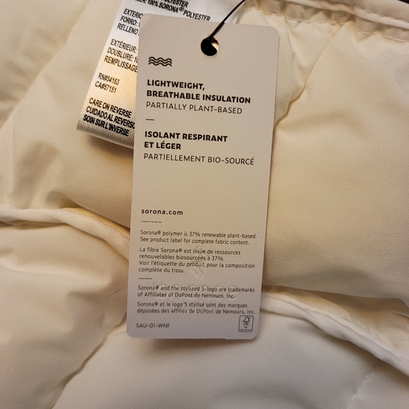 Calvin Klein Infinite Stretch White Jacket Size PXL - Picture 10 of 16